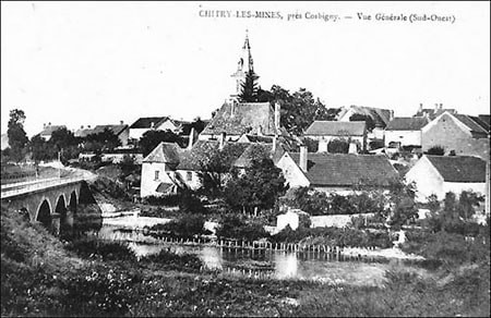Carte postale ancienne de Chitry