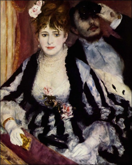 AUGUSTE RENOIR - LA LOGE