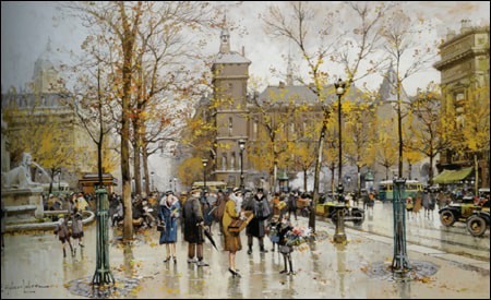 EUGÈNE GALIEN LALOUE - LA PLACE DU CHÂTELET