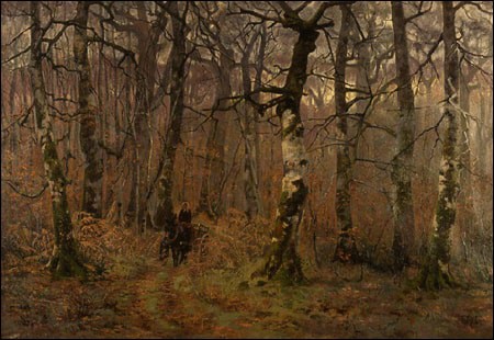 MARIE-ANGÉLIQUE DREVET - EFFET D'AUTOMNE (SOUS-BOIS)