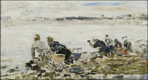 EUGÈNE BOUDIN - LAVANDIÈRES
