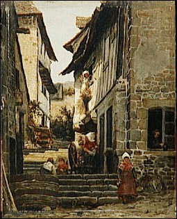 CHARLES DE LA BERGE - UNE RUELLE