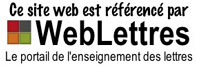 Site référencé par WebLettres